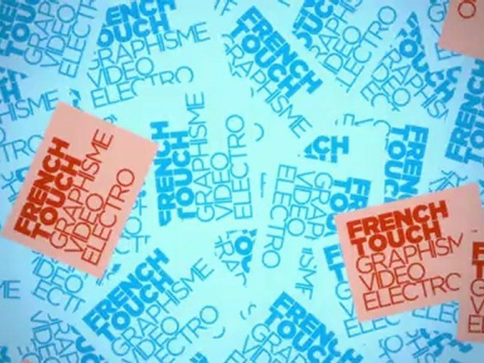 Teaser de l'exposition "French Touch. Graphisme / vidéo / électro" à partir du 10 octobre aux Arts Décoratifs