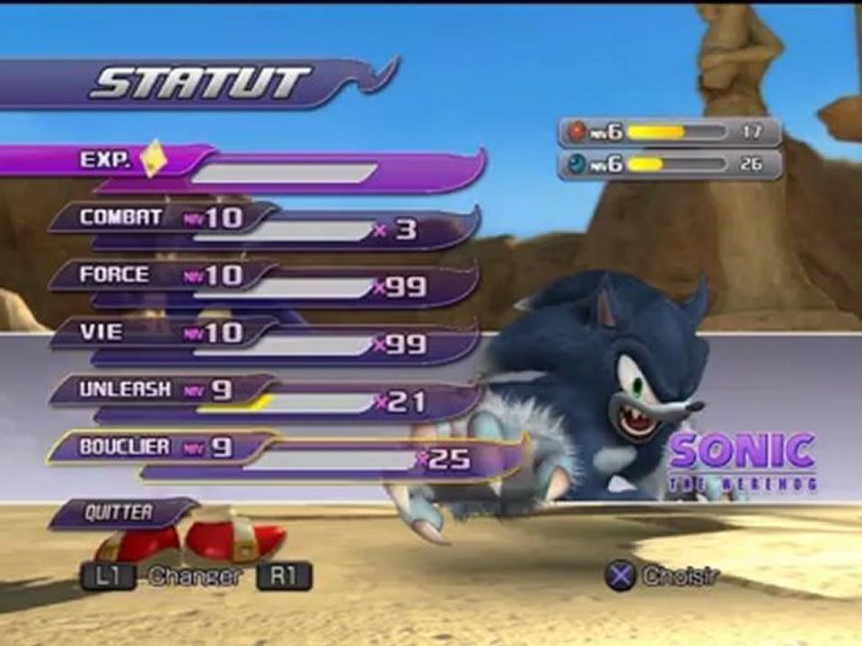 Sonic Unleashed - Shamar : Mission - Défi de Bataille (Jour)