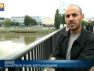 Il sauve une septuagénaire de la noyade