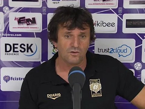 FC Istres - SM Caen : La réaction de José Pasqualetti