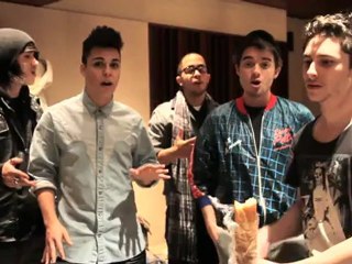 Midnight Red in Paris: interview et a capella