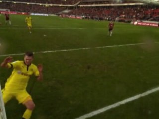 Un sauvetage sur la ligne qui fait très mal !