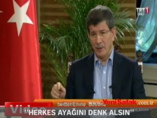Herkes ayağını denk alsın
