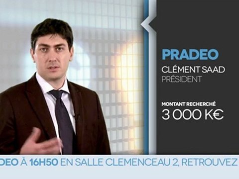 Pradeo, Lauréat du 13ème Tremplin des Entreprises Innovantes du Sénat 2012