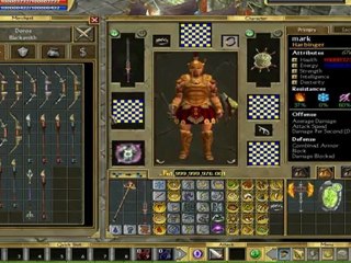 My custom Titan Quest Immortal Throne map (With leonidas armor+legendarys!)