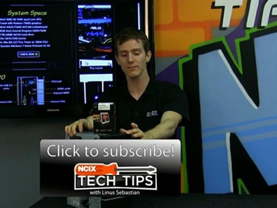 NCIX PC Labs Vesta APU 1100 Entry Level Compact System NCIX Tech Tips