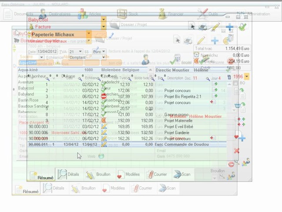 Documents - Optimizze: Encodage par code article - ERP - v16