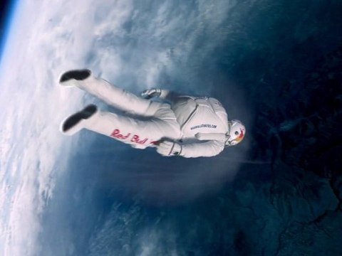 Felix Baugmartner défie le mur du son en chute libre