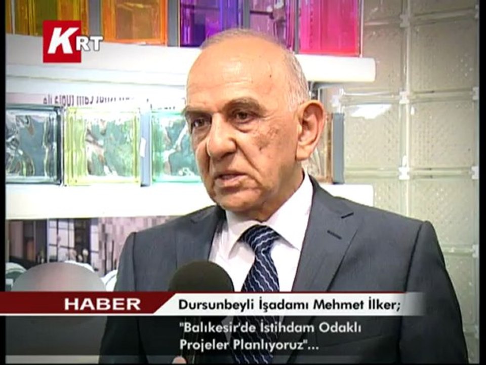 Dursunbeyli İşadamı Mehmet İlker; Balıkesir’de  İstihdam Odaklı Projeler Planlıyoruz...