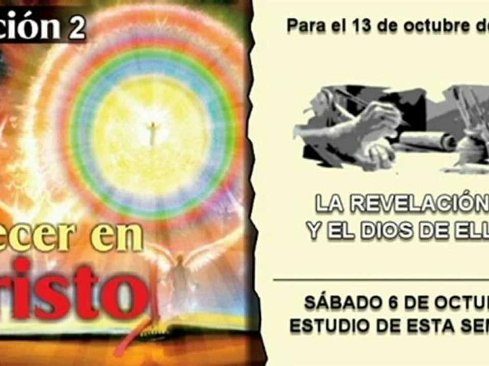 LECCIÓN 2 - SÁBADO 6 DE OCTUBRE 2012 - ESTUDIO ESTA SEMANA