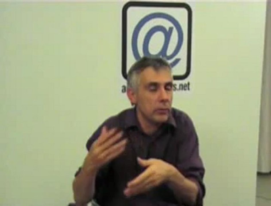 Interview Daniel Schneidermann lors du lancement d'Arrêt sur Images sur Freebox TV