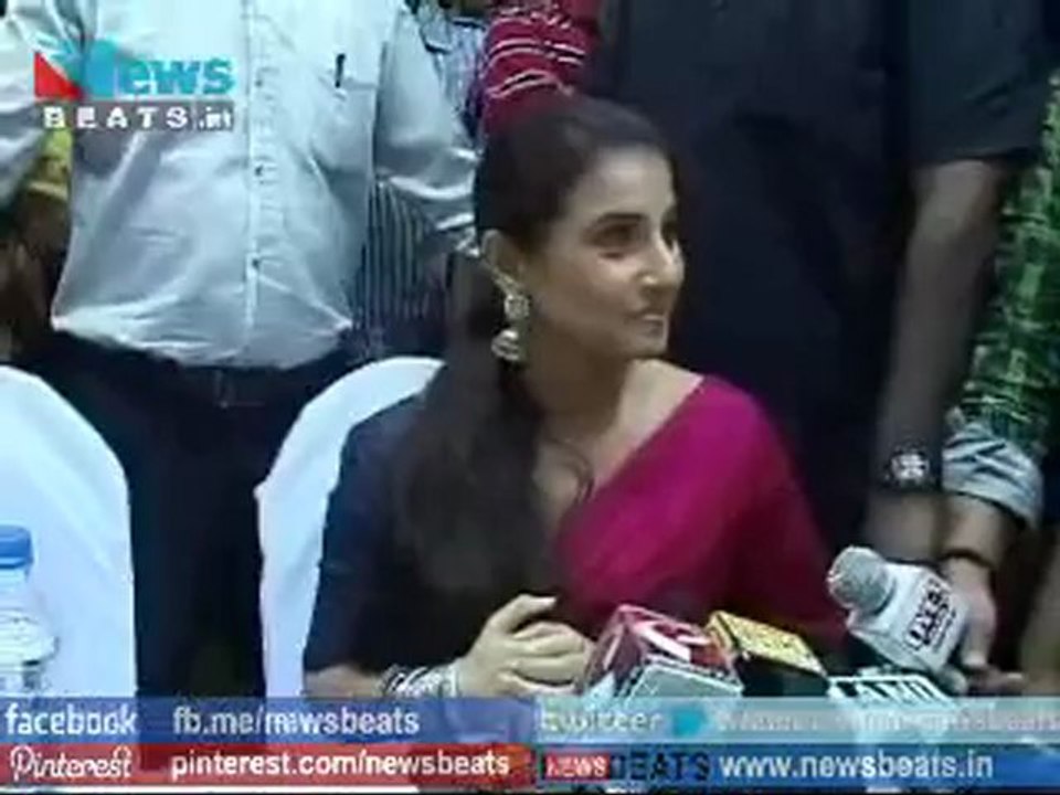 Vidya Balan interview at launch of Munmun Ghosh Unhooked Novel