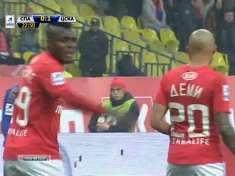 спартак- ЦСКА (первый тайм)
