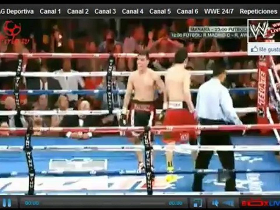 Ultimo round de Sergio Maravilla Martinez vs Julio Cesar Chavez en las Vegas 15 de Septiembre 2012
