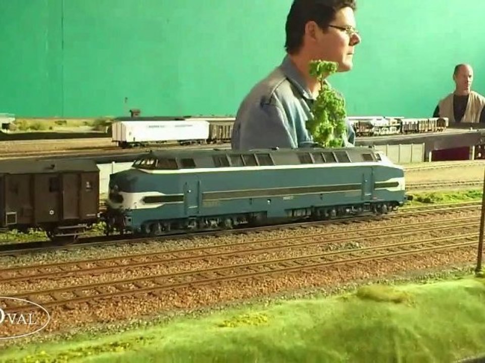 Salon du modélisme de Bordeaux 2012 - Reseau de ZEROVAL.