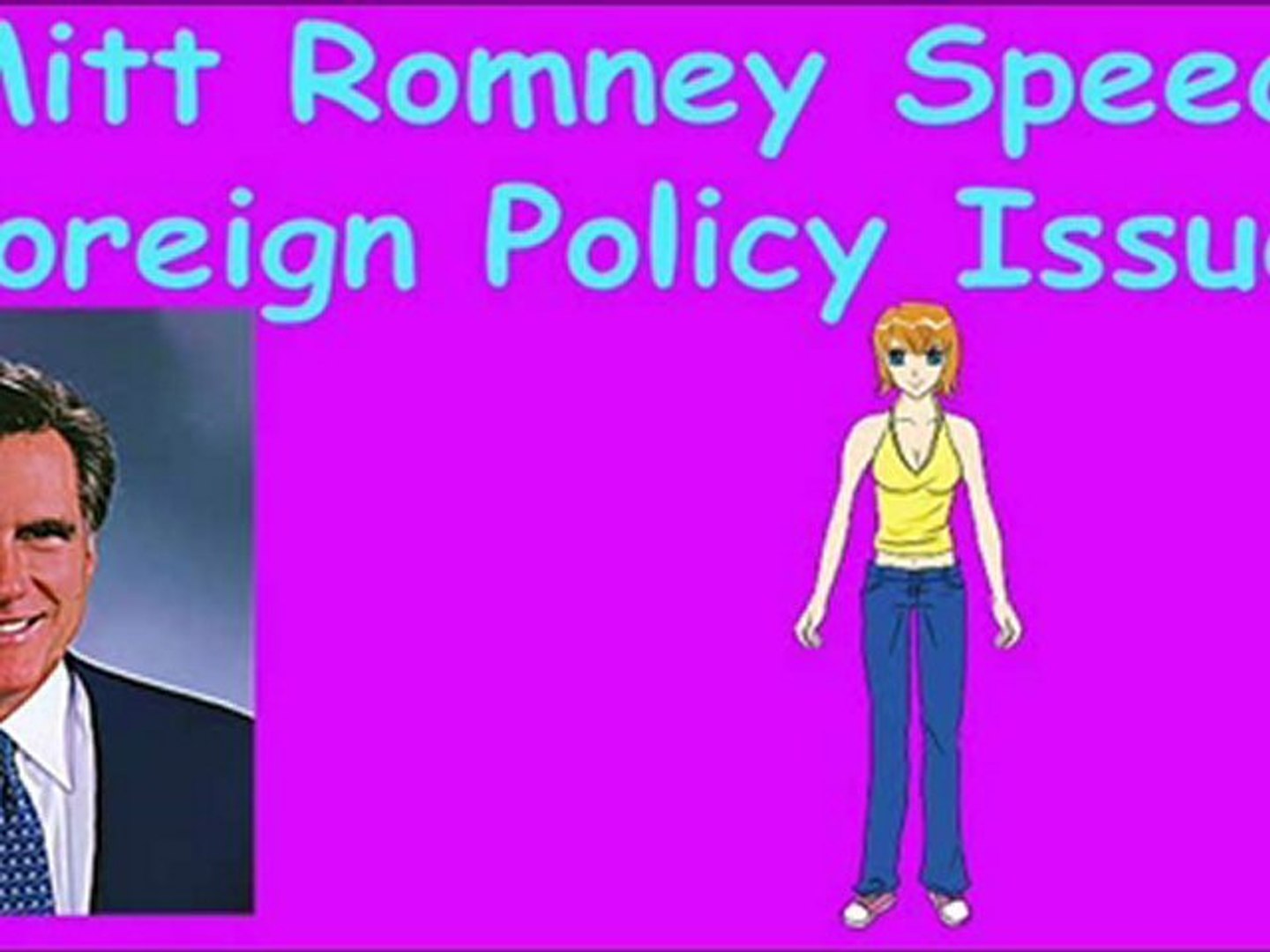 ⁣Mitt Romney Speech Foreign Policy Virginia