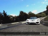 Magnifique clip de la Porsche 918 Spyder sur le Nürburgring
