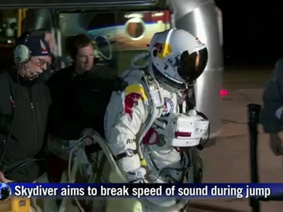 Austrian daredevil preparing for record jump