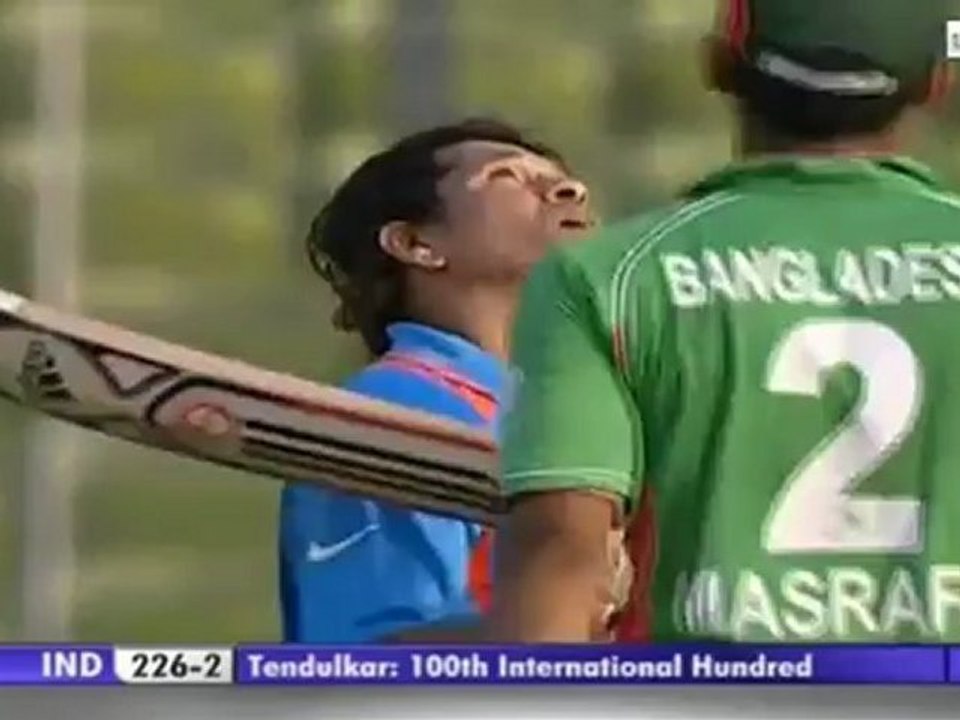 Sachin Tendulkar's 100th Century International Matches