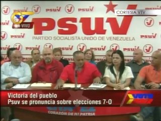 Cabello: Fuimos a elecciones y ganamos limpiamente