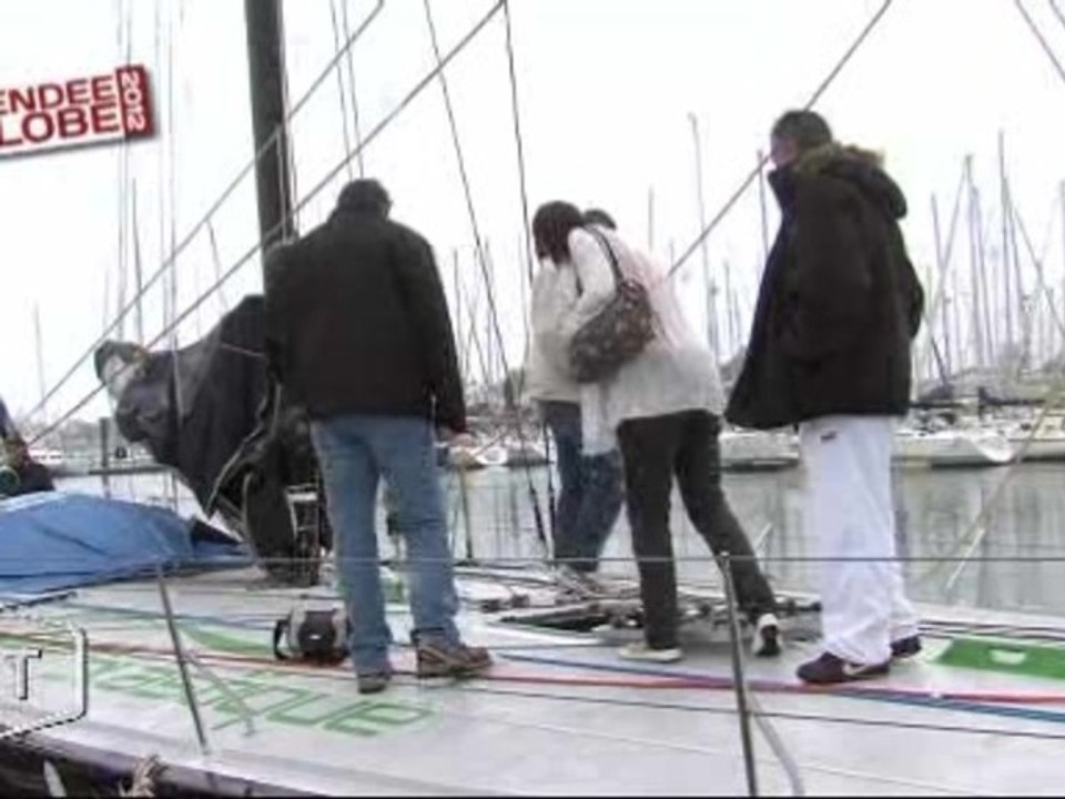 Des malades auprès d'Alessandro Di Benedetto (Vendée)