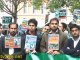 Asim Khan, President Pti London.  PTI UK protested against US Drone Attacks in Pakistan