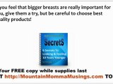 Breast Enlargement Pills and Creams - Do They Really Work? Are They Safe?