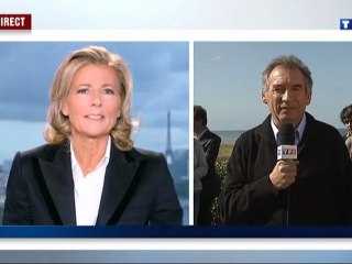 François Bayrou, invité du Journal de 13h sur TF1 - 290912