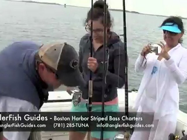 Boston Harbor Striped Bass Fishing