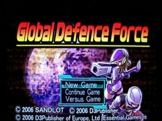 First Level - Test - Global Defence Force - Playstation 2