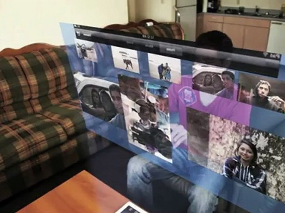 iPad 2 Hologram Setting