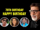 Amitabh Bachchan's 70th Birthday - Bollywood Celebs Wishes