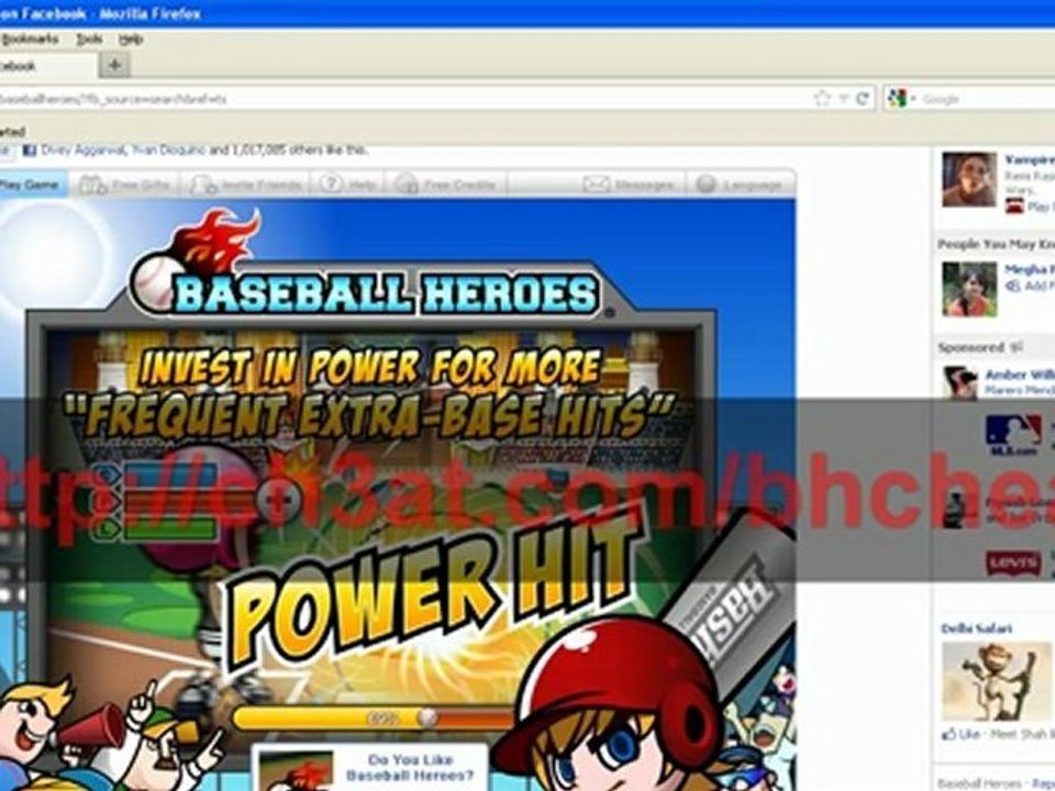 baseball heroes cheats