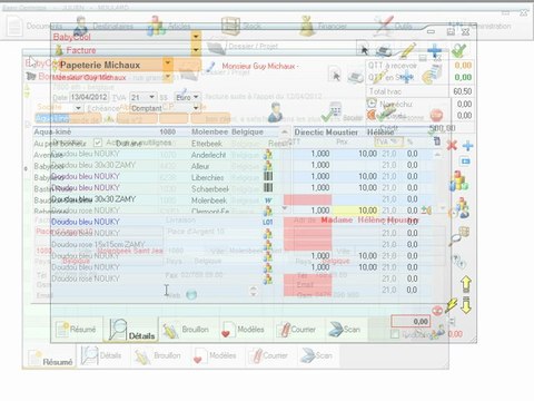 Documents - Optimizze: Suppression de lignes - ERP - v16