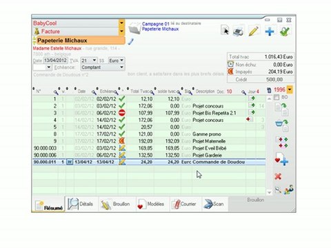 Documents - Optimizze: Validation définitive d'un document - ERP - v16