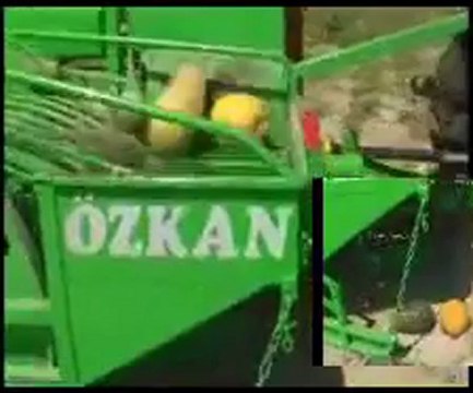 OTOMATİK KABAK HASAT MAKİNESİ - ÖZKAN TARIM MAKİNA