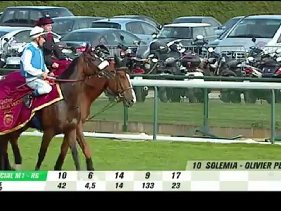 07.10.2012 Longchamp (FR) 6.Race Qatar Prix de l'Arc de Triomphe 2012 - Group I  2.400 m Winner: Solemia