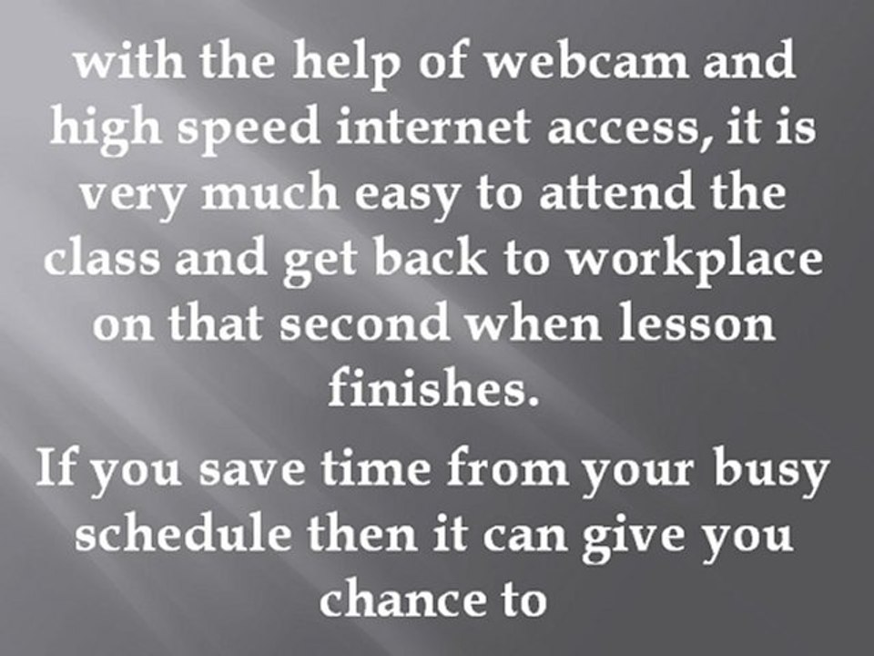 Comforts of ESL Online courses