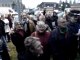 Protestation des anti-Ramery à Ardres (Pas-de-Calais)