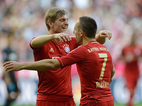 Le geste technique très chanceux signé Toni Kroos !