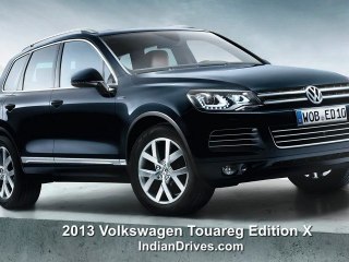 2013 Volkswagen Touareg Edition X : Revealed