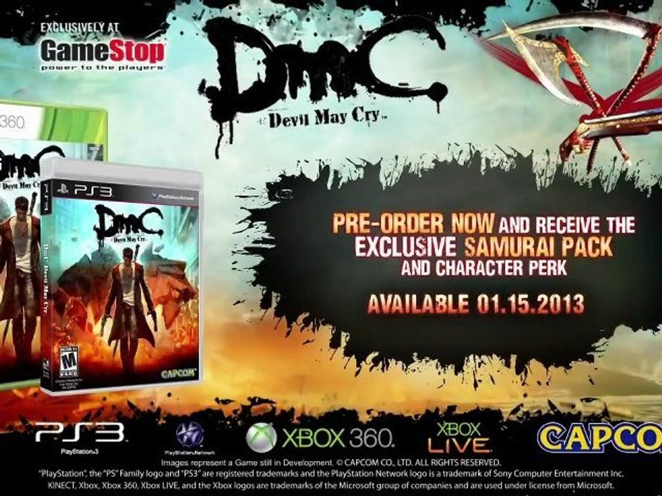 DmC Devil May Cry - GameStop Exclusive Samurai...