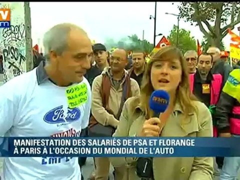 Philippe Poutou, au sujet du mouvement social de ce mardi : Il faut coordonner les luttes