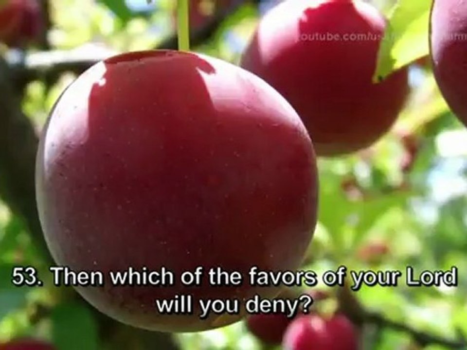 Surah Rahman - Mishary Rashid Al Afasy سورة الرحمن - مشاري العفاسي