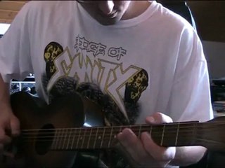 Traditional Delta Slide Blues in good ol' Germany - on FRAMUS "Teenager" parlor guitar