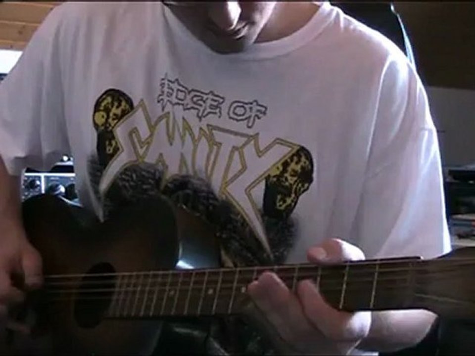 Traditional Delta Slide Blues in good ol' Germany - on FRAMUS "Teenager" parlor guitar