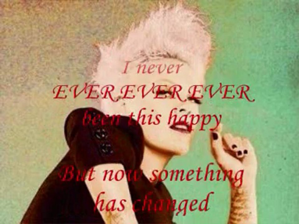 Pink - Truth about LOVE is (Lyrics on Screen)