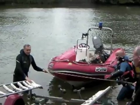 Lumes : Une bombe datant de la seconde guerre mondiale repêchée dans la Meuse