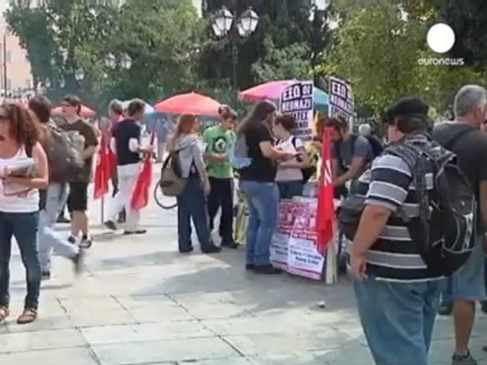 Recibimiento tenso para Merkel en Atenas