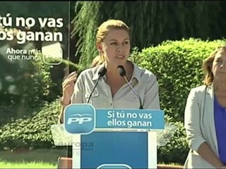 Cospedal: "Nunca antes ha sido tan decisivo el voto"